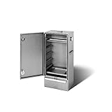 SMOKI- Räucherofen 85x39x33cm aus aluminiertem Stahlblech