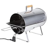 MUURIKKA Räucherofen 1100W Elektro-Smoker kompakt aus Edelstahl, für Fisch & Fleisch